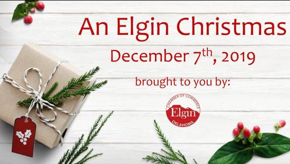 elgin christmas flyer